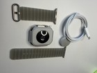 Apple Watch Ultra 4 49mm     Natural Titanium Unlocked Translucent Gray Ocean Band