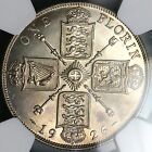 1926 Ngc Ms 63 Florin George V Great Britain 2 Shillings Silver Coin  24060602c 