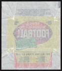 1962 Topps 5 Cent Football Opened Wax Pack Wrapper Aa188