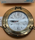 Bell Clock Company Ship s Clock Porthole Brass Naval Academy Graduation Gift Usn