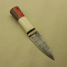 8 Inches Celtic Scottish Dirk Sgian Dubh Dagger Bone Handle Knife 