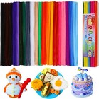Pipe Cleaners 60 Colors Thick Pipe Cleaners Craft Multi-color Chenille Assorted