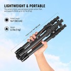 Carbon Fiber Camera Tripod Monopod 65  Lightweight Compact Portable Travel