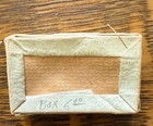 Antique Mourning Pins Box    3 Mourning Buttons Made In Germany     Victorian Era