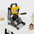 Manual Heat Press Machine 10 Tons Hydraulic Press Dual Plates W  Pressure Gauge