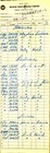 1958 Missouri Pacific Railroad Switch List Lot Elevator C Texas Pacific Mopac