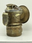 Old Antique Vtg  Miners Brass Auto Lite Carbide Cap Lamp