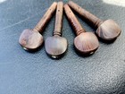 Wenge Violin Pegs 4 4 Pre-drilled     Ready For Repair Or Upgrade