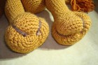 Handmade Crochet Lion Doll Plush Stuffed Animal Knitted Toy 19   Jointed 