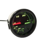 2  Turbo Boost Gauge 7 Color Tinted Digital 0-30 Psi Pressure Meter 52mm