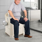 Bedside Commode Portable Toilet W  Sensor Light Floor Standing 200kg 440 92lbs 