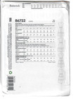 Butterick Sewing Pattern B6722 Misses Dress Loose Fitting Tiered Sizes 14-22