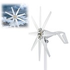2000w 8 Blades Wind Turbine Generator Kit 24v Windmill W controller Home Power