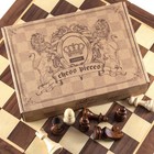 Wooden Chess Pieces 32pc Staunton Set 3 5in King 2 Storage Bags