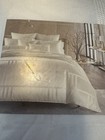 Hotel Collection  Structure Full   Queen Duvet Cover   Shams Set White