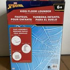 Spider-man Oversized Kids Floor Lounger W Chair   Memory Foam 47 x64  Age 6  New