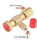 R410 Refrigerant Service Charging Shut Off Adapter Flow Control Valve Hvac