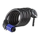 Pro Iron Bike Bicycle Security Cable Lock W  Led Light Combo Combination Locking