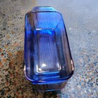 2 Pyrex 233 232r Cobalt Blue Glass Casserole Baking Dishes Set