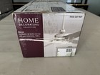 Home Decorators Mercer 52 In  Led Indoor Brushed Nickel Ceiling Fan With Light