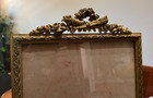 Sale Large French Antique Rococo Heavy Gilt Bronze Picture Frame