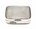 Antique Art Deco Silver 835s Pill Snuff Box Vesta Case Safe Lutz   Weiss germany