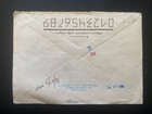 1996 Independent Kazakhstan To Usa Postal Cover Us Registered June 1996  10-6