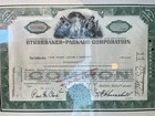 Framed Lot Of 3 Stuedebaker Stock Certificates