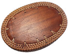Basket  Oval  Rattan   Wood  Wine Bottle Coaster  Etc  6  Length  Lombok Island