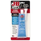 3 Oz All-purpose Clear Silicone Sealant - Weather Resistant   Safe