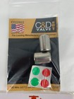 C d Valve Cd2290 2 2-pack Tamper Resistant Hvac 1 4  Male Flare Locking Cap