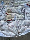 Vtg Table Clothes  Variety Embroidered Linens  Craft Cutter Flawed Lot Of 40
