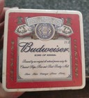 Budweiser Bar Coasters Cardboard   Paper 50