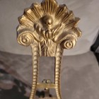 15 Inch Ornate Brass Picture Stand easel Vintage