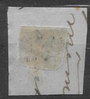 1854 France Napoleon Iii Sc 15 Cut Off Cover Used Algeria  5005  Vf