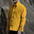 Fashionable Corduroy Lapel Jacket For Men