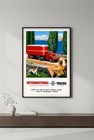 Vintage Truck Advertising Poster      - 24x36    200gsm Paper        Hi-res     Print