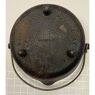 Vintage Griswold Wind Proof Ash Tray 33 With Grill Handle 3 Leg Kettle Cast Iron