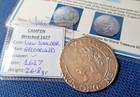 Shipwreck Treasure Silver Lion Daalder 1617 Wreck Campen Ship Dutch 1627 Voc