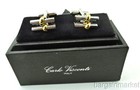 Black Cuff Links Cuffs Presentation Jewelry Display Storage Gift Box