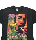 Vintage Bob Marley Natural Mystic T-shirt Black Size Xl