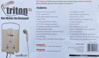 Camp Chef Triton 5l Portable Propane Hot Water Heater Outdoor Shower New In Box