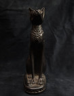 Rare Ancient Egyptian Antiques Egyptian Statue Of Goddess Bastet Cat Figure Bc