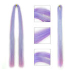 28  Silk Hair Tinsel Holographic Sparkle Lavender Hair Tinsel Extension  2 Pack 