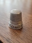  xa Antique Stern Brothers  10 Sterling Silver Thimble Scrolls