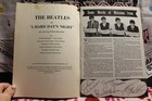 Beatles 1964 Hard Day s Night Movie Program Complete 36 Pages Rare Usa Vintage