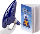 Zelda Ocarina 12 Hole Alto C With Song Book Songs From The Legend Of Zelda Wi   