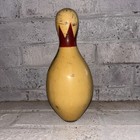 Vintage Brunswick King Wooden Plastic Coated Duck Pin Usa