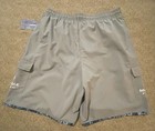 Mossy Oak Fishing Camo Swim Shorts Gray Men   s Size Xl -new  