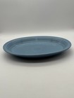 Fiestaware Periwinkle Oval Serving Platter 13 5  Homer Laughlin